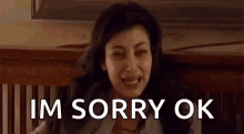 I'm sorry, ok!